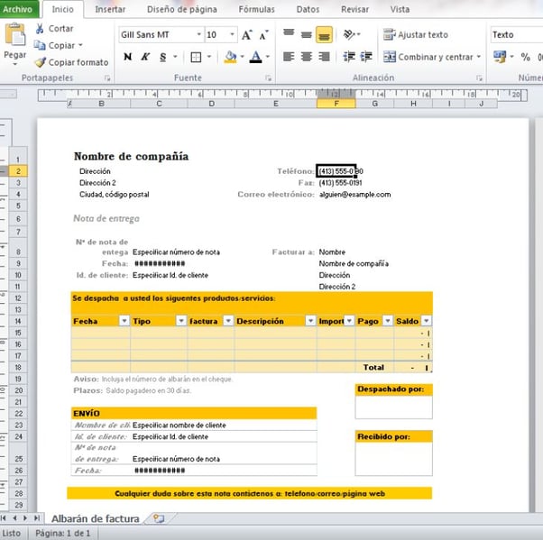 Recluta evolucionar apretar informe de entrega de documentos producci n